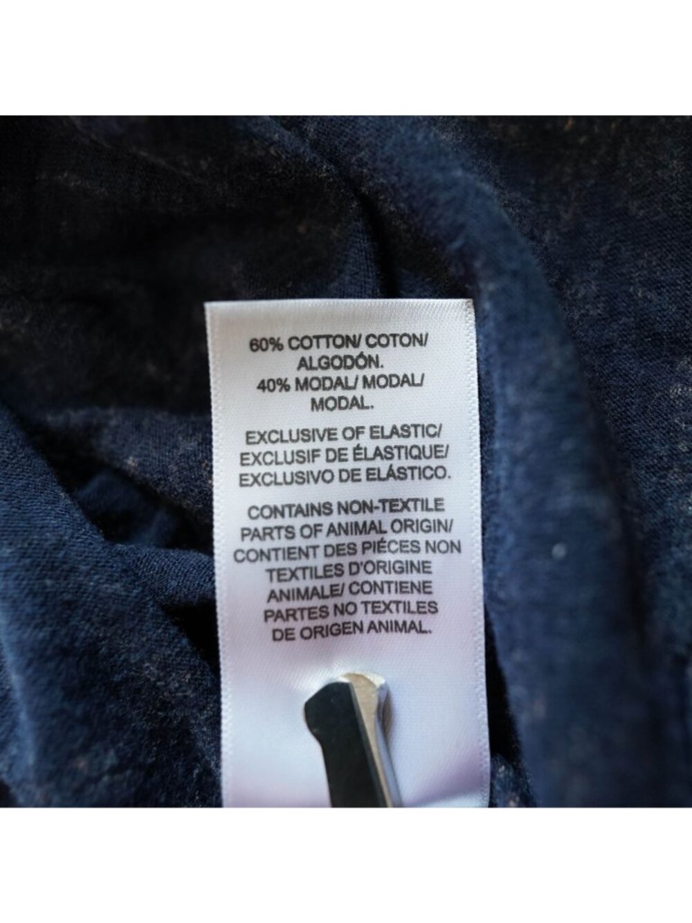 Lucky Brand Smocked Blouse Womens L Blue Floral Short Sleeve Boho Peasant Top - Picture 6 of 10